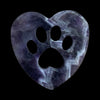 Heart Dog Paw Medallion