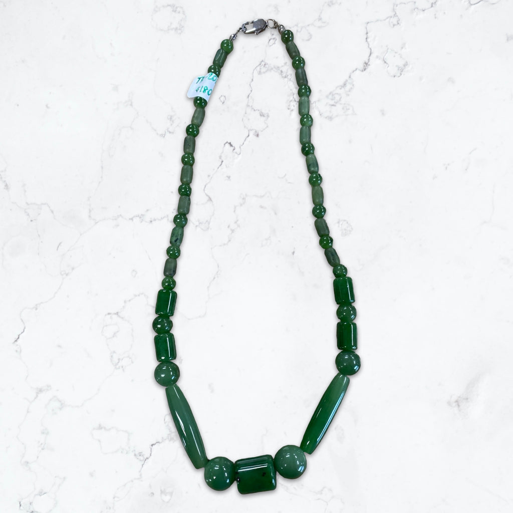 Jade Beaded Necklace