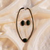 Jade Vintage Oval Necklace