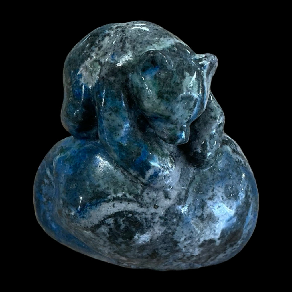 Lapis Lazuli Bear on a base