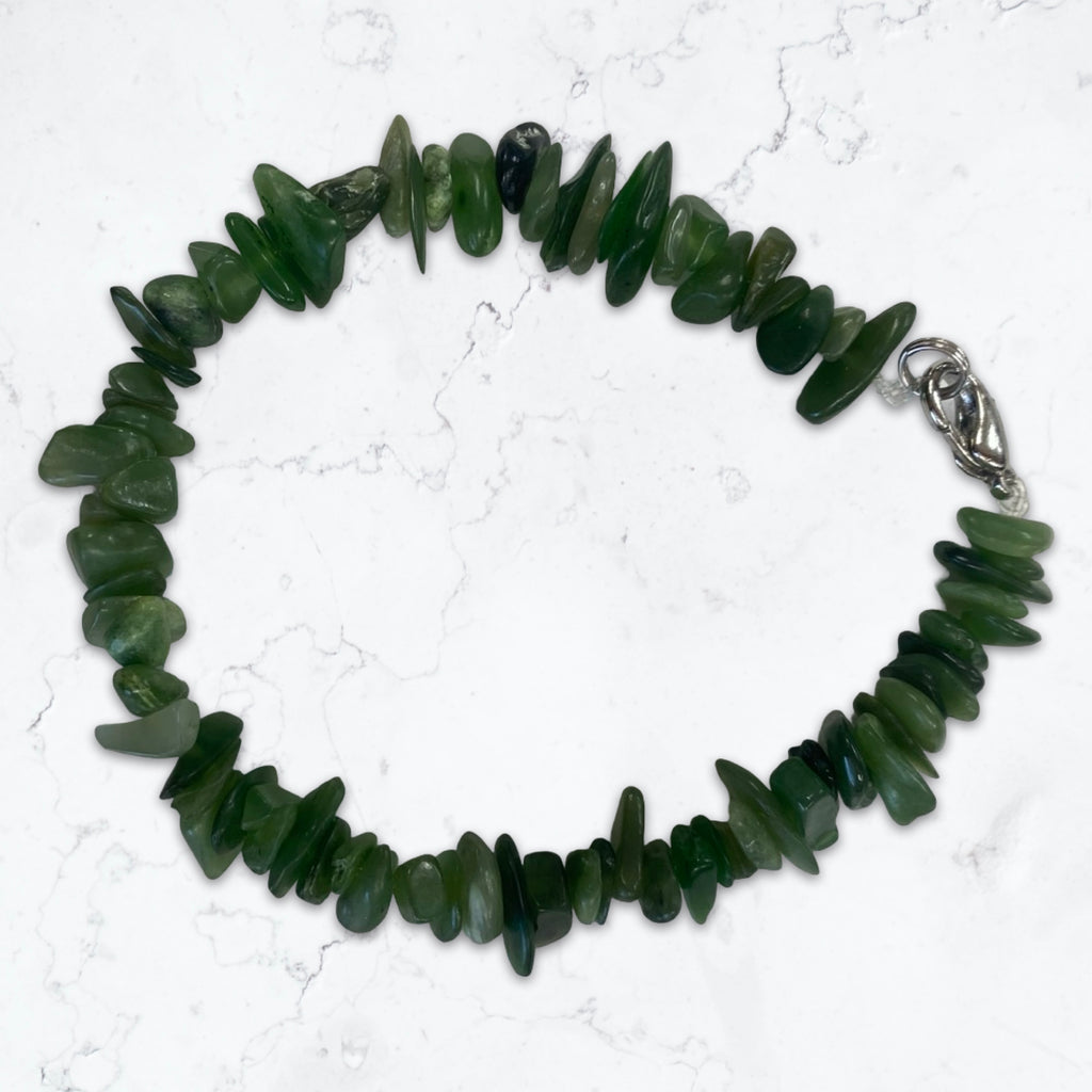 Jade irregular bracelet