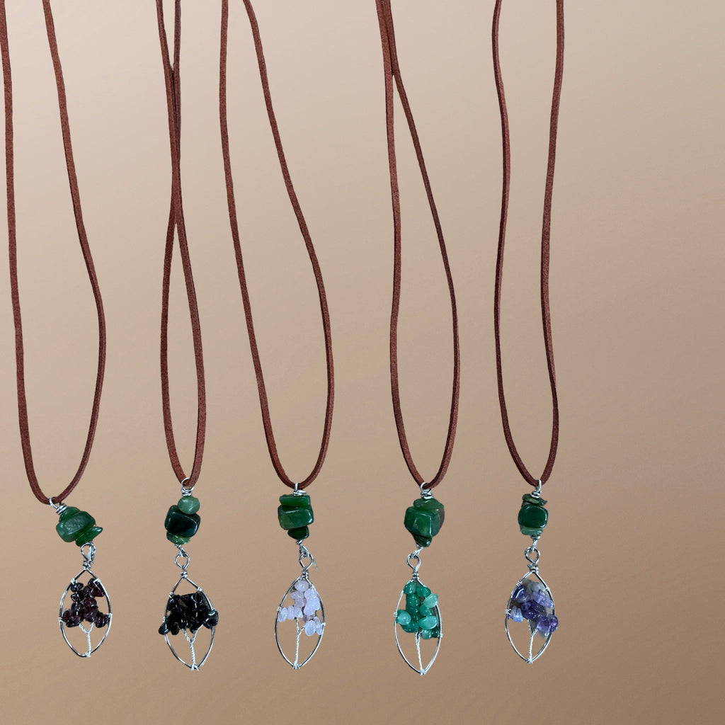 Assorted Three Necklaces with a Jade beads