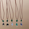 Assorted Three Necklaces with a Jade beads