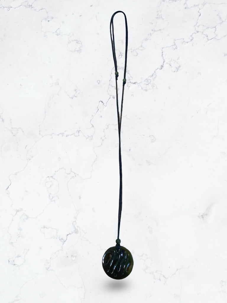 Jade Circle Pendant