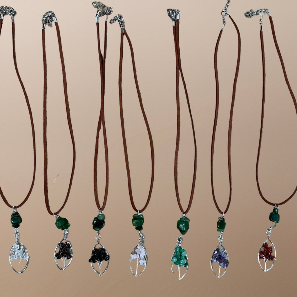 Assorted Three Necklaces with a Jade beads