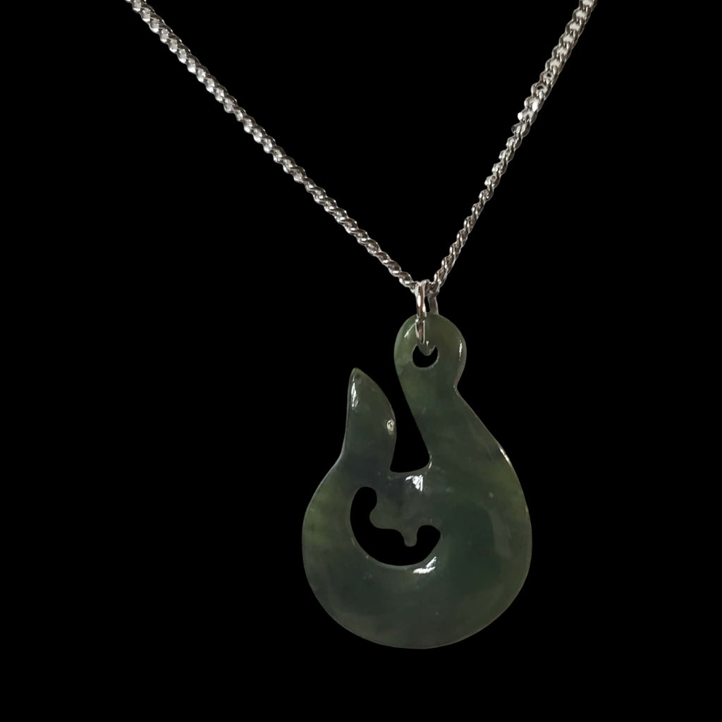 Jade Hook Necklace