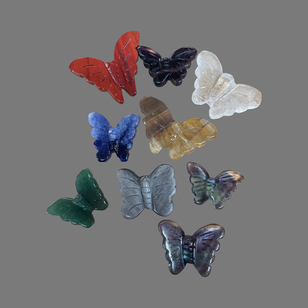 Mixed Butterfly Carvings