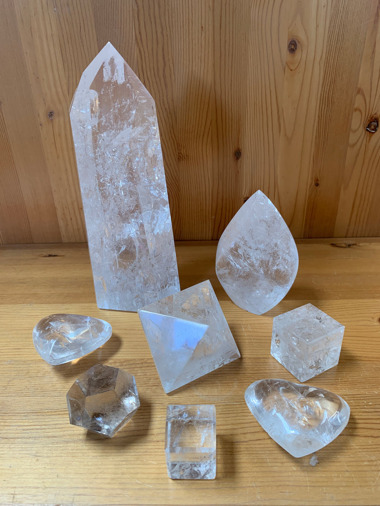 Clear Quartz Formations