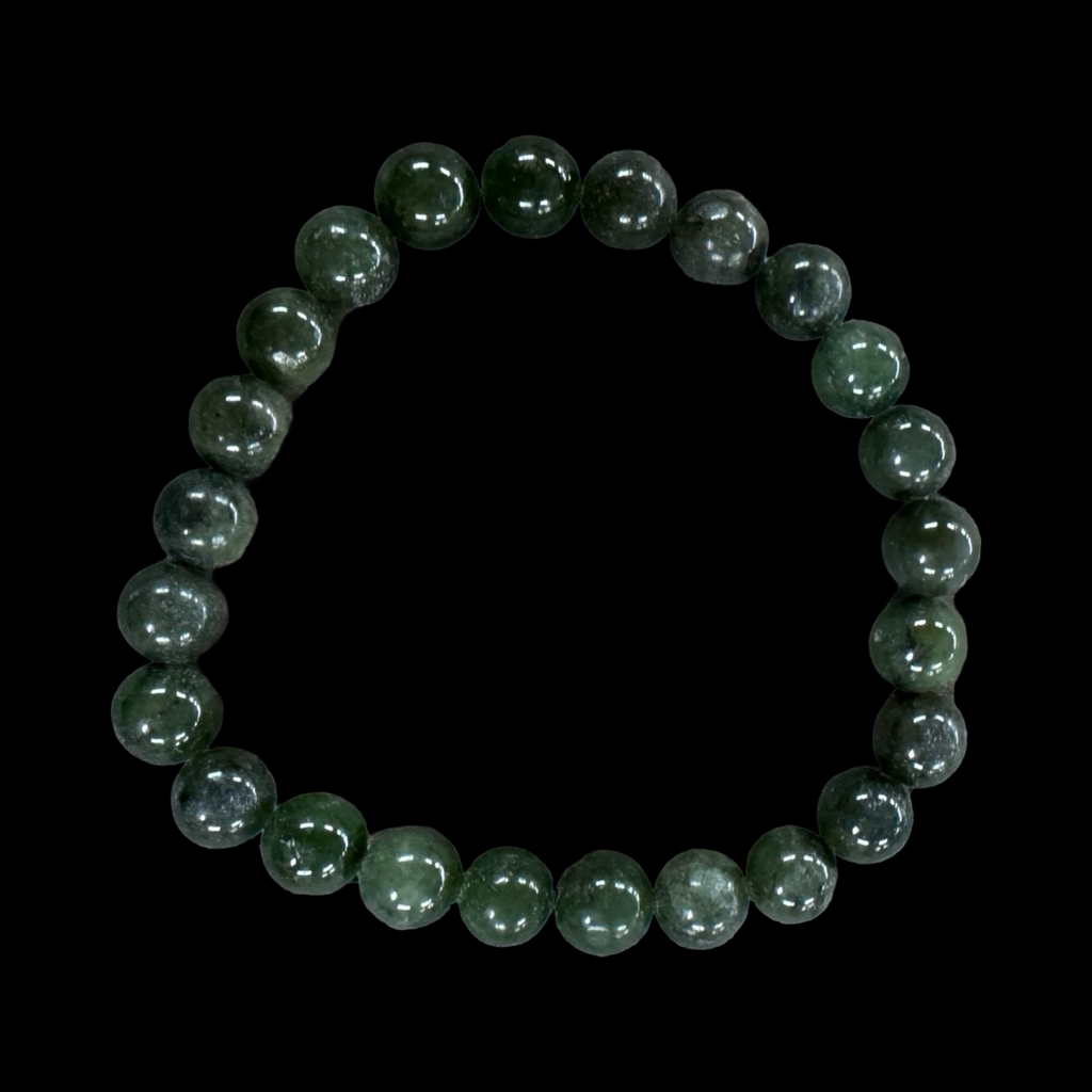 Mixed jade beaded bracelets