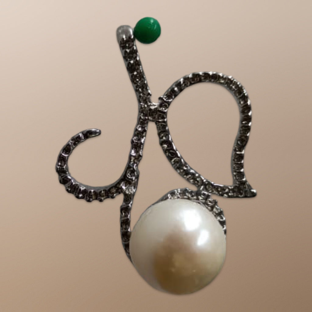 Pearl Earrings and Pendant
