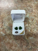 Jade Heart Studs