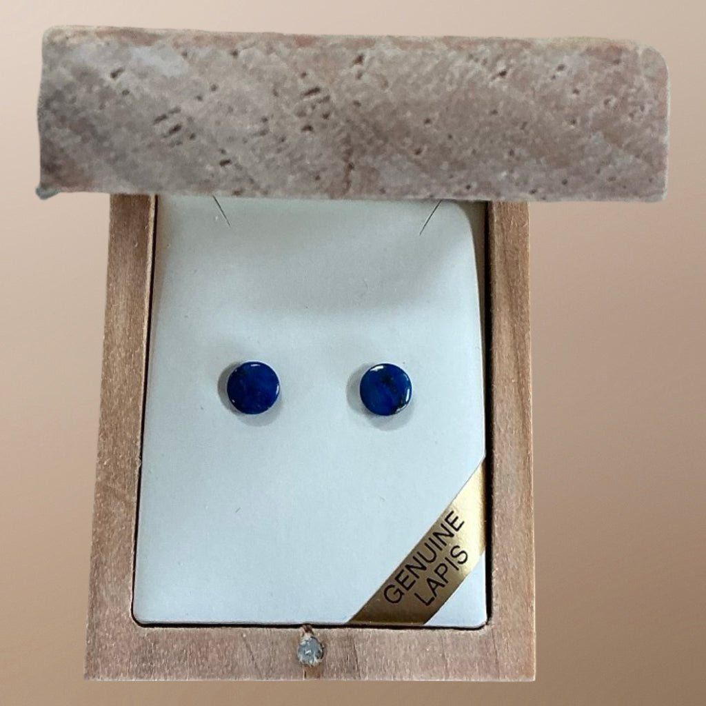 Laps Lazuli Studs