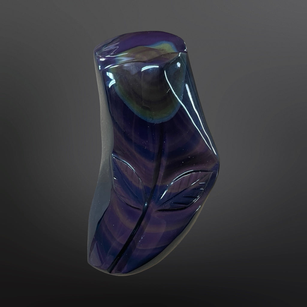 Rainbow Obsidian Paperweights