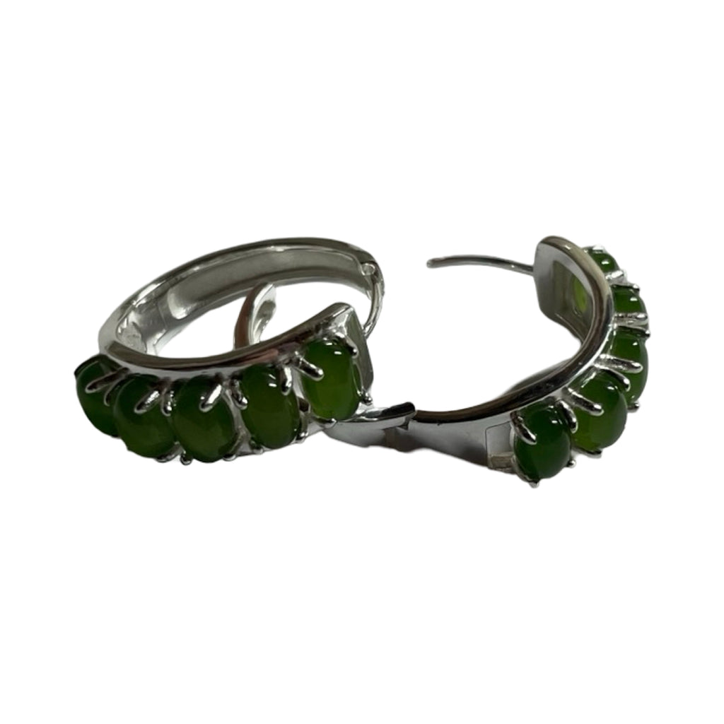 Jade “Hoop” Earrings