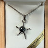 Starfish Necklace (Amethyst/Hematite)