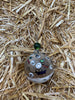 Mango Wood Christmas Ball Ornament