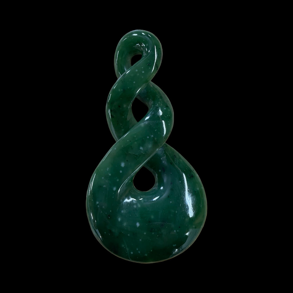 Jade Triple Twist Carving