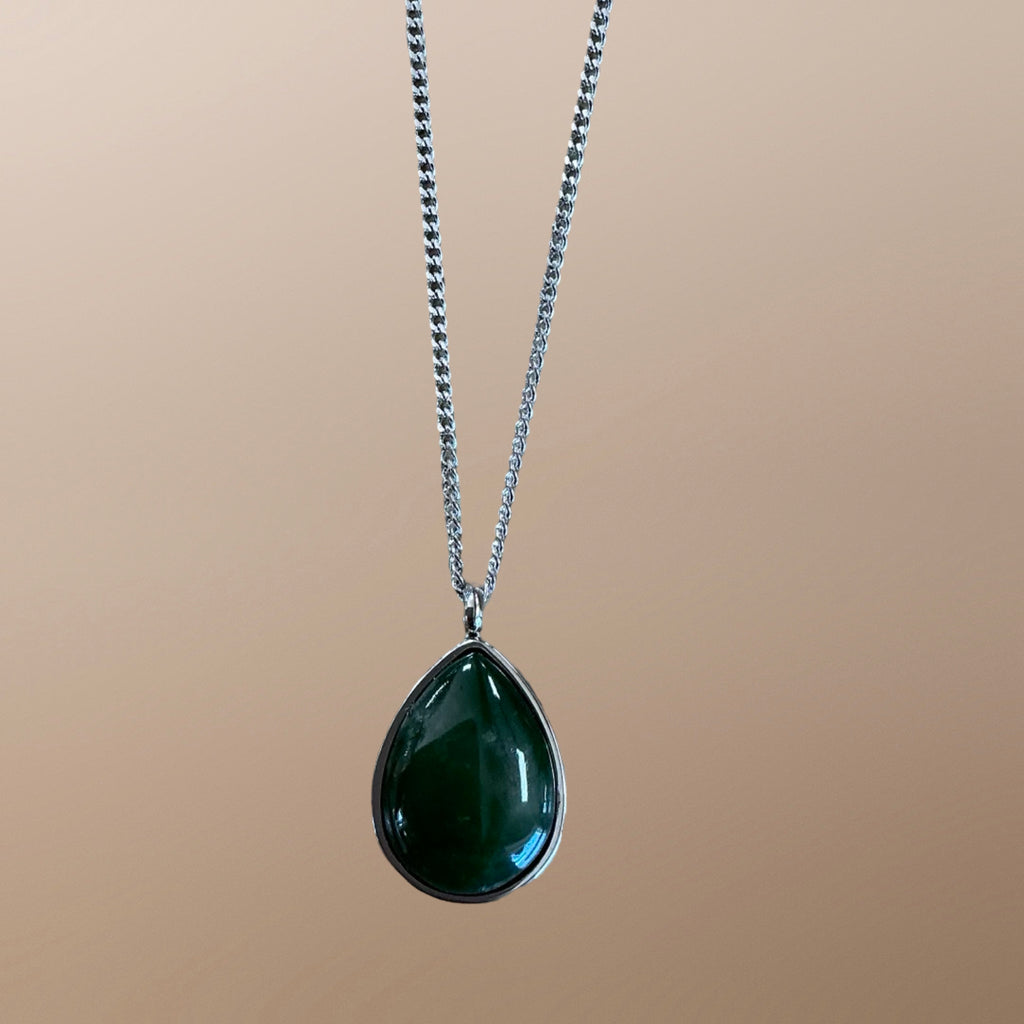 Stainless Teardrop Necklace