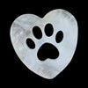 Heart Dog Paw Medallion