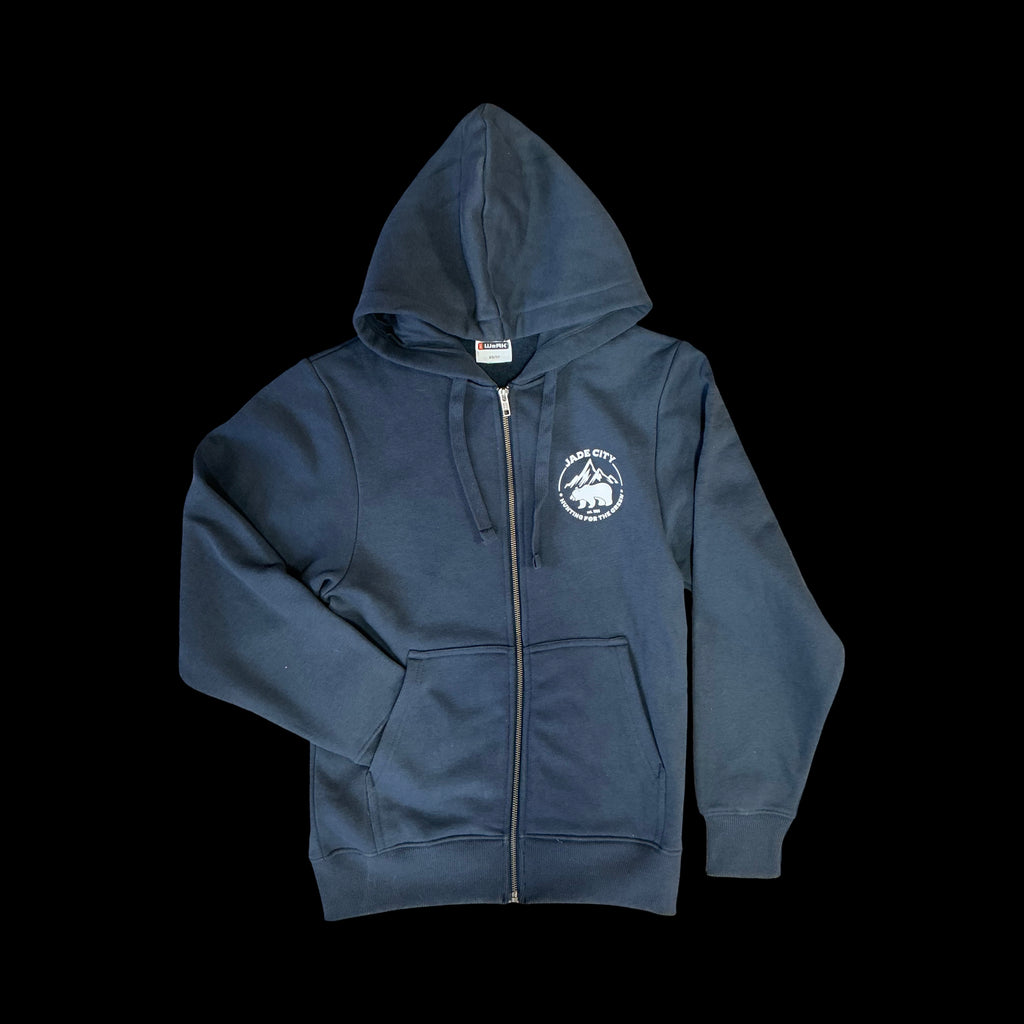 Jade City 40 years zip-hoodie