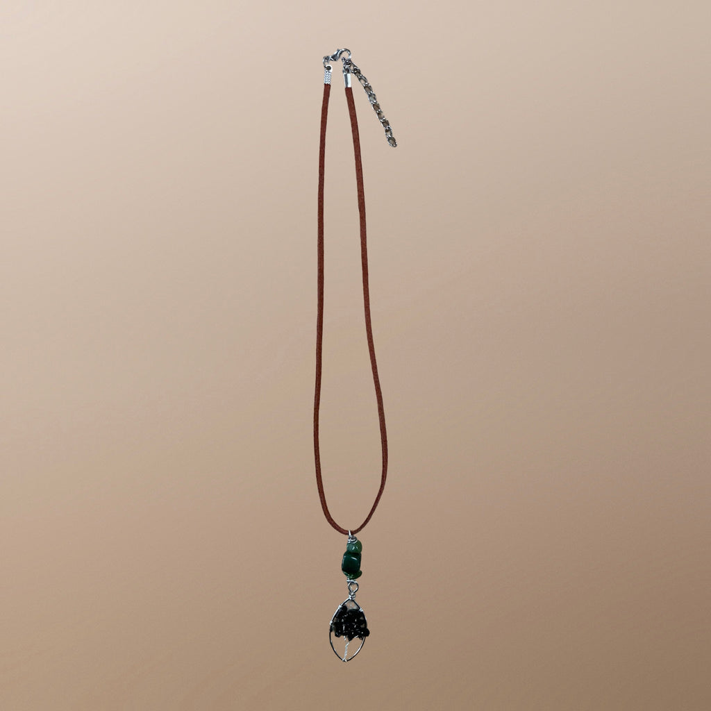 Assorted Three Necklaces with a Jade beads