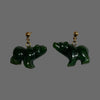 Jade Bear Earrings