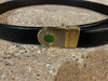 Jade Belt Buckle with Belt