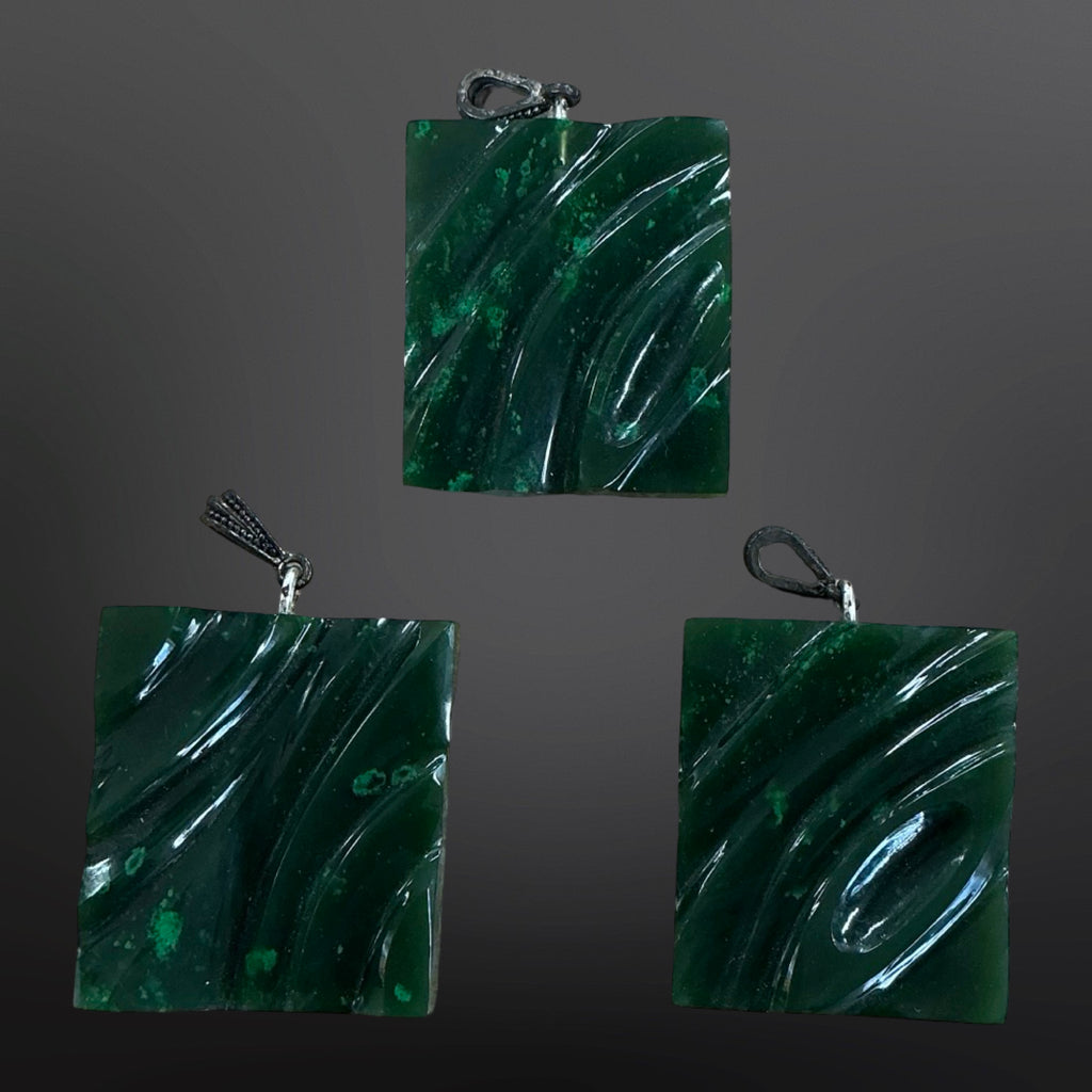 The Water Song Collection Square Pendants