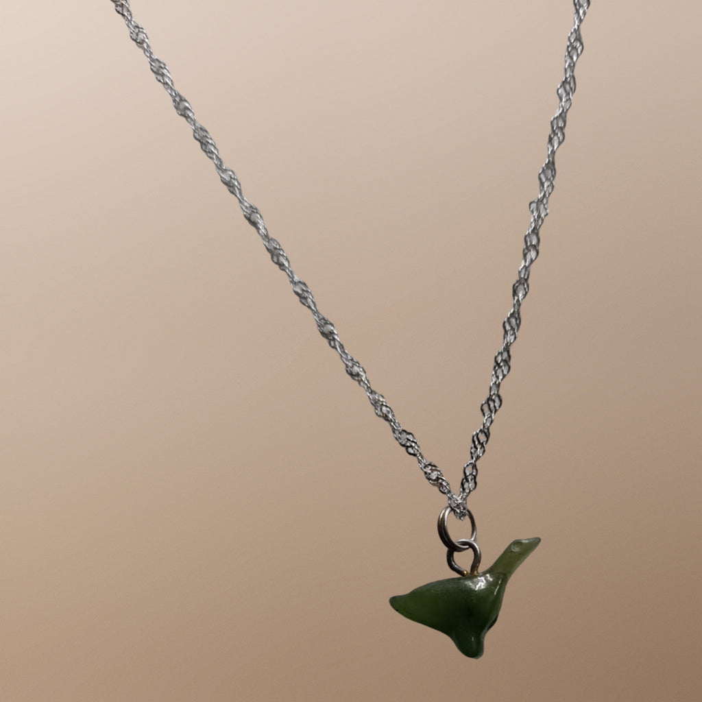 Jade Loon Necklace