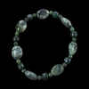 Mixed jade beaded bracelets
