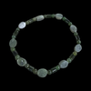 Mixed jade beaded bracelets