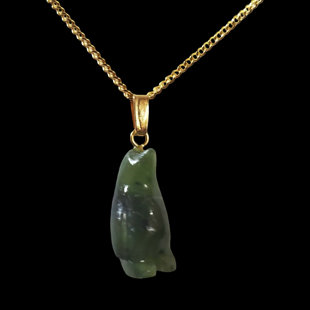 Jade Penguin Necklace