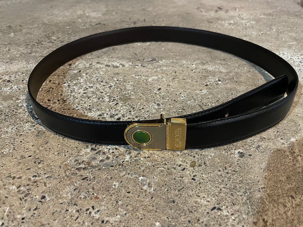 Jade Belt Buckle with Belt