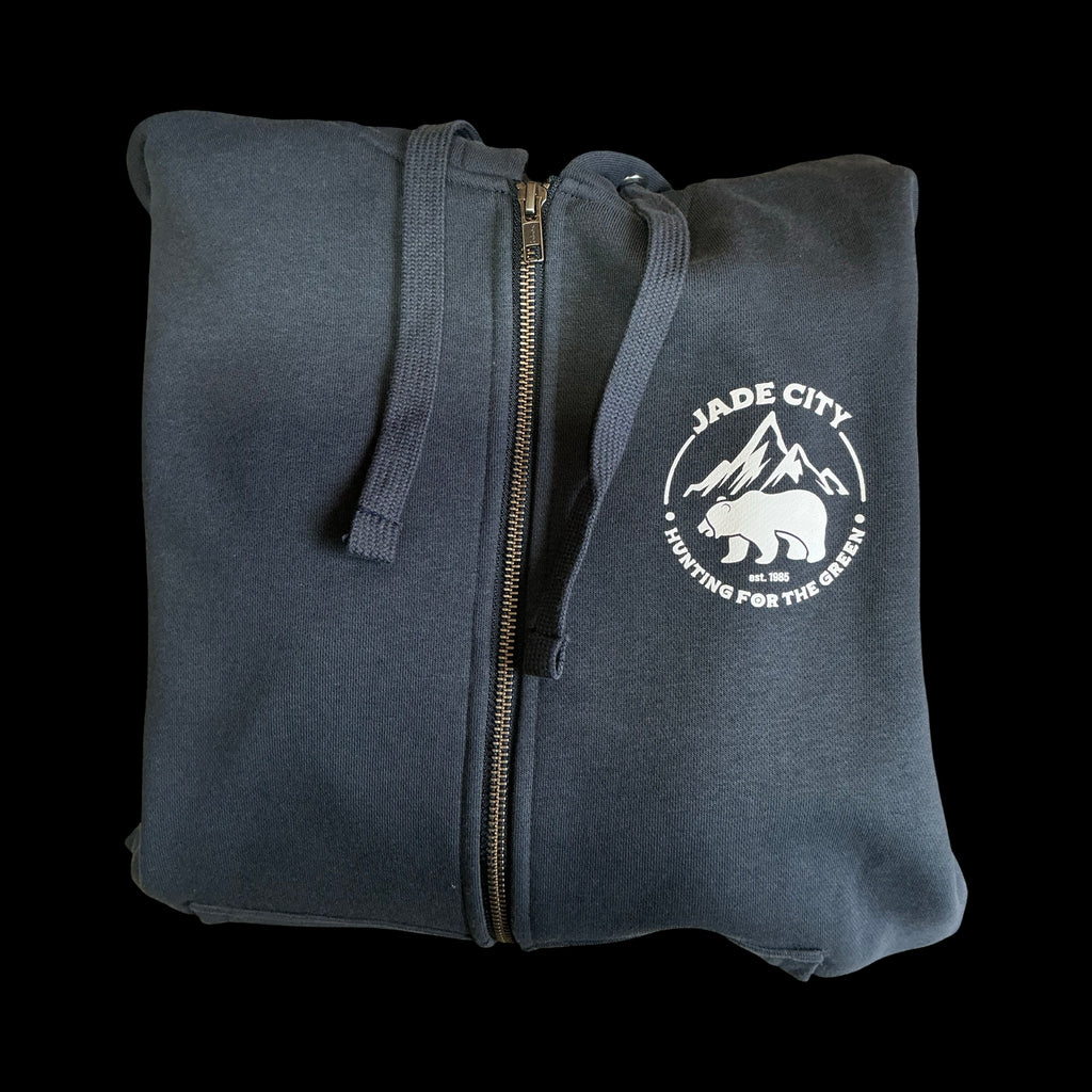 Jade City 40 years zip-hoodie