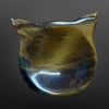 Tiger eye cat bowl