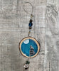 Jade City Creations- Wood Rounds Christmas ornaments