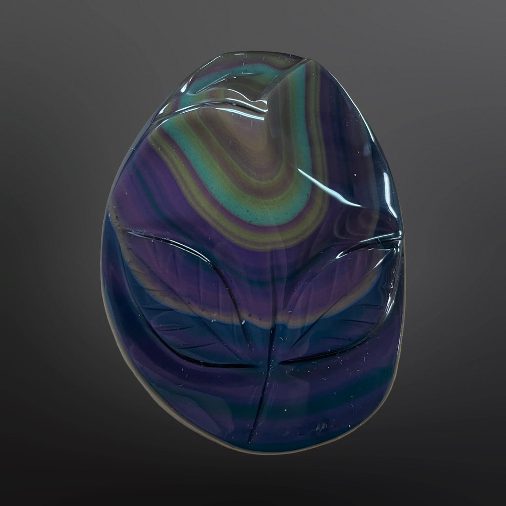 Rainbow Obsidian Paperweights