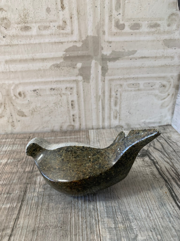 Soapstone Bird Large Beak