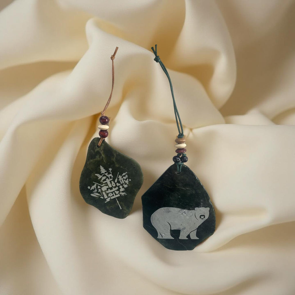 Jade Sun Catchers with a Print