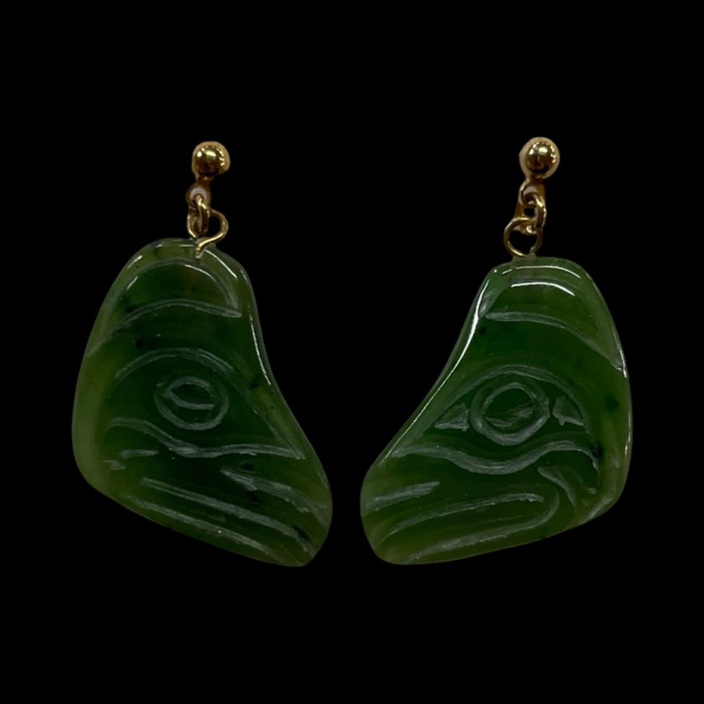 Jade Totem Earrings