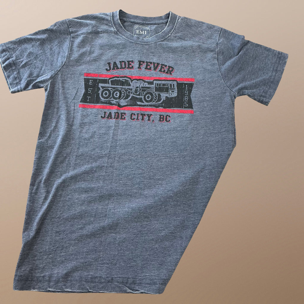 Jade Fever Dark Grey Men T-Shirt