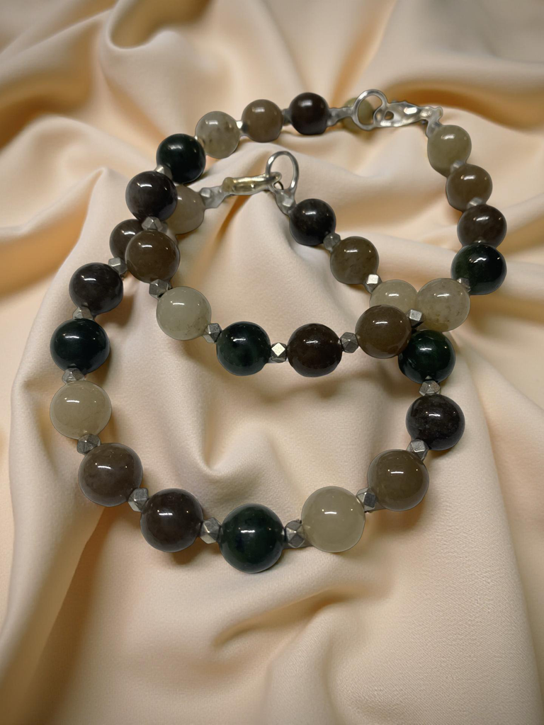Jade Beaded Bracelet