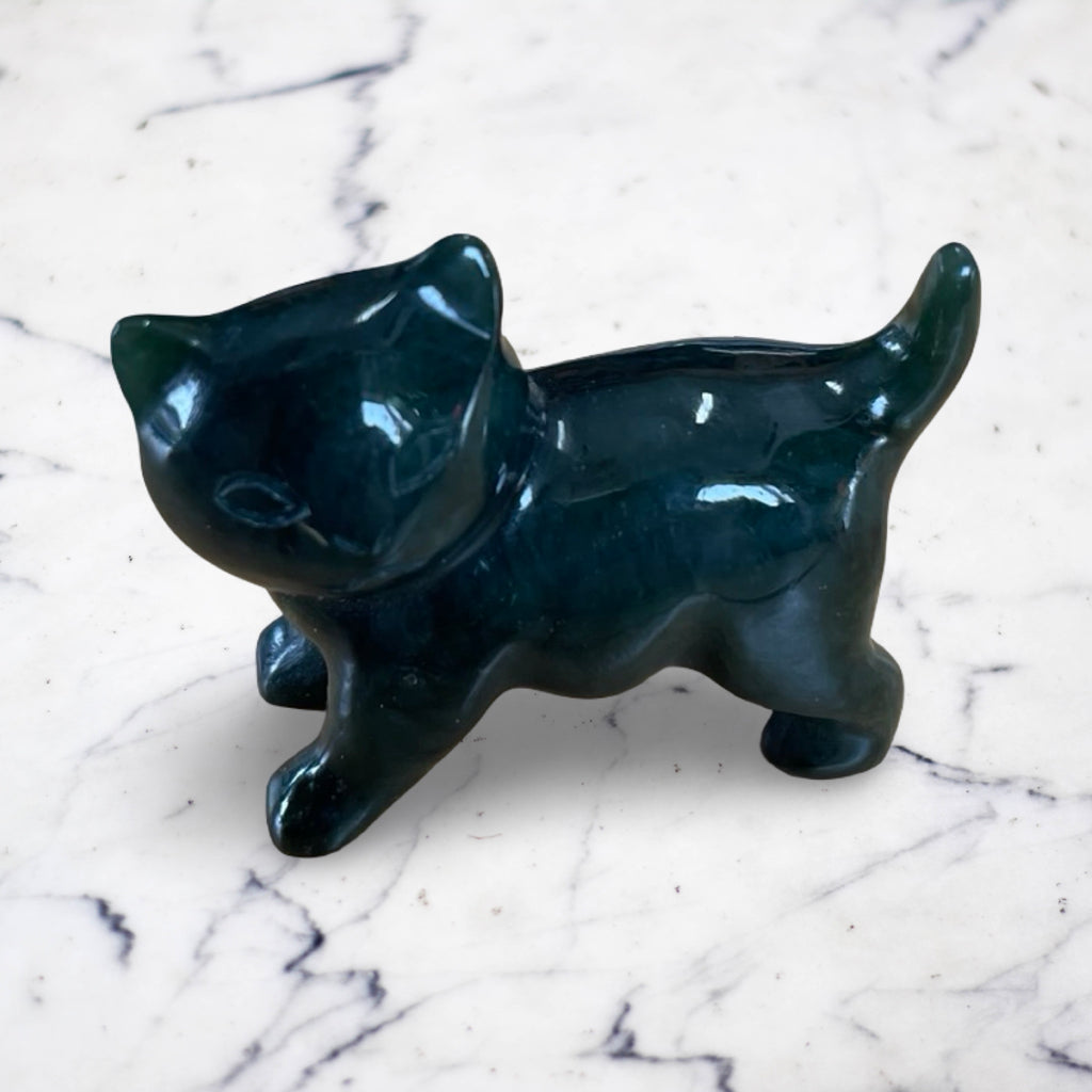 Jade Walking Cat