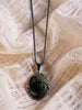 Jade Vintage Swirl Necklace