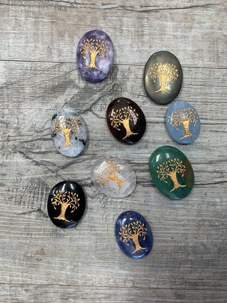 Gemstone Worry Stones