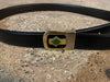 Jade Belt Buckle with Belt