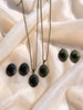 Jade Vintage Swirl Earrings
