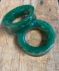 Jade Flared Ear Tunnels (sold individually)