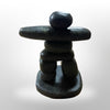 Jade Inukshuk with Base, matte finish