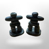 Jade Inukshuk with Base, matte finish